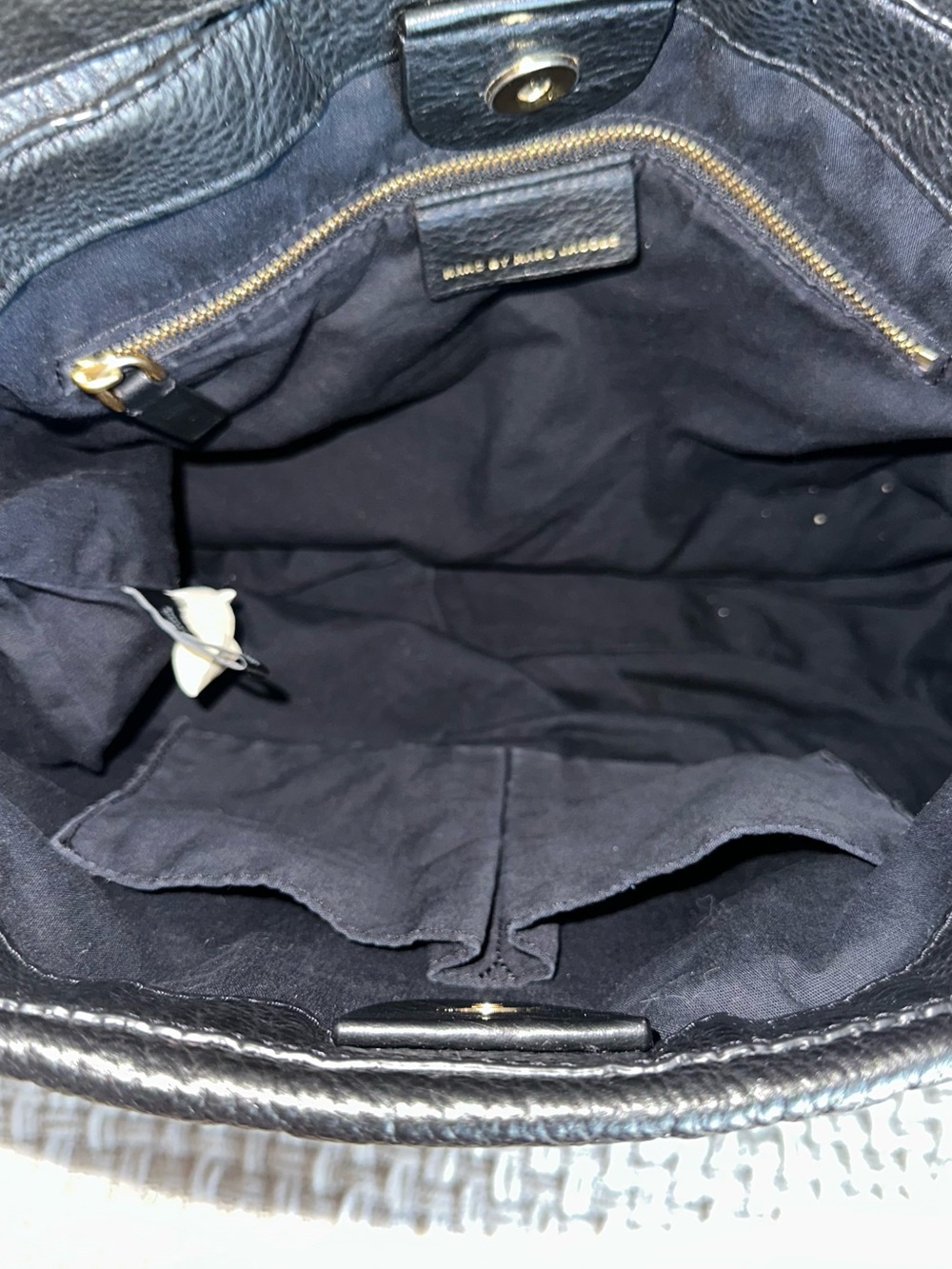 Marc by Marc Jacobs Black Leather Shoulder Hobo Bag - Picture 9 of 9